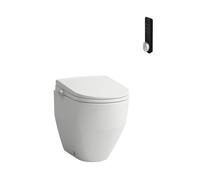 LAUFEN Cleanet Pro WC japonais au sol avec abattant, H603890000S002,