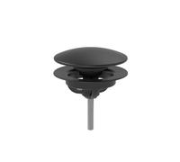 LAUFEN Couvercle découlement Klick-Klack, pour baignoires en pose libre Marbond, 0040001, H2951391630001, Couleur: noir titane mat