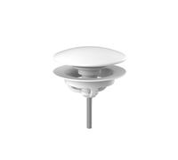 LAUFEN Couvercle découlement Klick-Klack, pour baignoires en pose libre Marbond, 0040001, H2951392680001, Couleur: Blanc mat