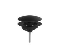 LAUFEN Couvercle découlement Klick-Klack, pour baignoires en pose libre Marbond, 0040001, H2951394500001, Couleur: Noir Mat