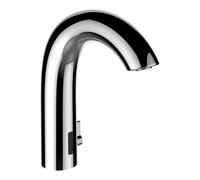 LAUFEN Curvetronic Mitigeur électronique de lavabo, alimentation secteur, saillie 135mm, HF707153100000, Couleur: chrome