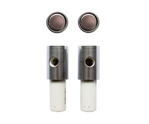 LAUFEN Fixation avec fermeture amortie pour abattant Pro, H8949680000001,