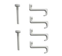 LAUFEN Fixations en plastique pour cache-siphon, H8900150000001,