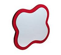 LAUFEN Florakids fleur miroir 4616010034691 435x496x19 mm, rouge