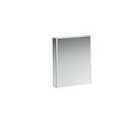 LAUFEN Frame 25 Armoire à miroir LED 4084519001451, 60cm, porte à gauche, côté blanc , lumière ambiante