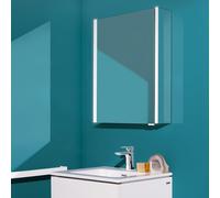 Laufen Frame 25 armoire de toilette, Ã©clairage vertical, arrÃªt Ã gauche, 750x150x600, ExÃ©cution: PiÃšces latÃ©rales en miroir - H4084019001441