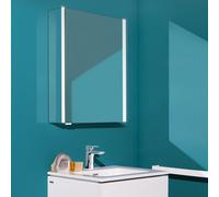 Laufen Frame 25 Armoire de toilette, Ã©clairage vertical, arrÃªt Ã droite, 750x150x600, ExÃ©cution: PiÃšces latÃ©rales en miroir - H4084029001441