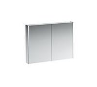 Laufen ChÃ¢ssis 25 armoire de toilette, Ã©clairage vertical, arrÃªt extÃ©rieur, 750x150x1000, ExÃ©cution: PiÃšces latÃ©rales en miroir - H4086039001441