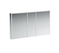 Laufen Armoire de toilette Running Frame 25, Ã©clairage vertical, arrÃªt extÃ©rieur/droit, 750x1300 H408704900, ExÃ©cution: PiÃšces latÃ©rales en miroir - H4087049001441