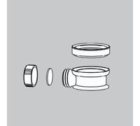 LAUFEN Garniture de trop-plein C, H590LA40000001, 9500410000