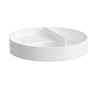 Laufen Rangement H8702817570001 – rond, blanc mat