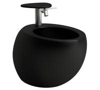 Laufen Il Bagno Alessi bidet suspendu noir H8309717163041