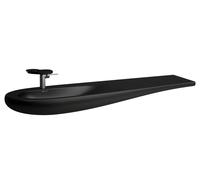 Laufen Il Bagno Alessi lavabo 160x50 cm classique-de meuble noir mat H8149717161041