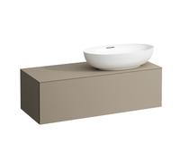 LAUFEN ILBAGNOALESSI Elément de tiroir, découpe à droite, 120x50x37cm, pour bac de WT H81897 5, H4303130972701, Couleur: Beige perle