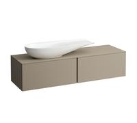 LAUFEN ILBAGNOALESSI Elément de tiroir, découpe à gauche, 160x50x37cm, pour bac de WT H81897 4, H4303420972701, Couleur: Beige perle