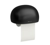 LAUFEN ILBAGNOALESSI Porte-rouleau de papier, en céramique, 185x150x110mm, H8709707160001, Couleur: Noir Mat