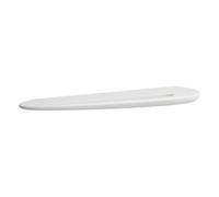 LAUFEN ILBAGNOALESSI Tablette, avec fente pour serviette, 630x175x50mm, H8709727570001, Couleur: Blanc Mat