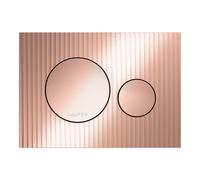Laufen Ineo bouton de chasse d'eau pour WC doré H9001161620001