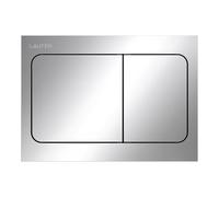 Plaque de commande ineo air dispositif double chasse chromé 203x6x145 mm - LAUFEN H9001130040001