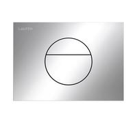 Plaque de commande ineo sunrise dispositif double chasse chromé 203x6x145mm - LAUFEN H9001120040001