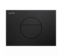 Plaque de commande ineo sunrise dispositif double chasse noir mat 203x6x145 mm - LAUFEN H9001127160001