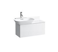 LAUFEN Ino Meuble sous-lavabo, pour lavabo 813301 & 813302, 770x350x355mm, H4254010301701, Couleur: Neige (blanc mat)