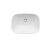 LAUFEN INO lavabo encastré, sans trou pour robinet, sans trop-plein, 500x365mm, H8173027571121, Couleur: Blanc mat