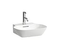 LAUFEN INO lave-mains 8153010001041, 45x41cm, avec trou pour robinet et trop-plein, céramique saphir
