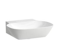 LAUFEN INO lave-mains, sans trou pour robinet, sans trop-plein, 450x410mm, H8153014001121, Couleur: Blanc avec LCC