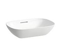 LAUFEN INO vasque 8123024001091, LCC, 50x36cm, sans robinet, avec trop-plein, céramique saphir