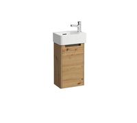 LAUFEN JUNA pour sous-lavabo VAL, 1 porte, charnières à droite, SoftClose, pour H815280, 315x205x515mm, H4115621092671, Couleur: ChÃªne sauvage
