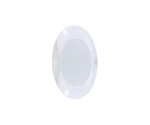 LAUFEN Kartell All Saints miroir, avec éclairage indirect LED, H3863330840001, Couleur: Clair comme du cristal
