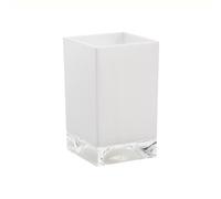 LAUFEN Kartell Boxy Gobelet, L/P/H : 70/70/120mm, H3823300900001, Couleur: Blanc