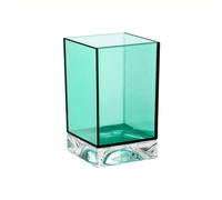 LAUFEN Kartell Boxy Gobelet, L/P/H : 70/70/120mm, H3823300920001, Couleur: Vert émeraude
