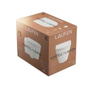 LAUFEN Kartell Ensemble de WC suspendu, 545x370mm, à fond creux, sans rebord, y compris siège de WC avec abaissement automatique, blanc, H8663310000001