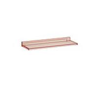 Laufen Kartell Tablette Shelfish, L/P/H 450/155/40 mm, fixée au mur, H3853300, Coloris: Rose poudré - H3853300930001