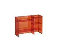 LAUFEN Kartell étagère H3893310820001 750 x 260 x 530 mm, mandarine
