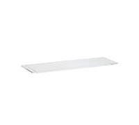 LAUFEN Kartell Tablette pour baignoire, L/P/H : 750/250/15 mm, H3853320840001, Couleur: Clair comme du cristal