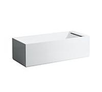 LAUFEN Kartell Baignoire en fonte minérale en pose libre 1700x760x540mm, LED éclairée, blanc, H2223320006161