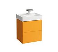 LAUFEN Kartell H4075680336431 60x58x45cm, 2 tiroirs, brun ocre