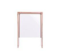 LAUFEN Kartell Hocker H3893300930001 330 x 280 x 465 mm, rose poudré