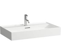 Laufen Kartell lavabo 80x46 cm rectangulaire classique blanc brillant H8163360001041