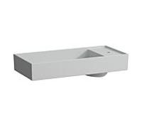 LAUFEN Kartell lavabo bol 8123327591111, 75x35cm, gris, 2000 trou de coulée, le saphir céramique