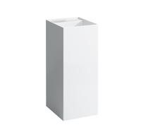LAUFEN Kartell Lave-mains, posé, sans trou de robinet, sans trop-plein, 375x435x900, H8113310001121, Couleur: Blanc