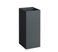 LAUFEN Kartell Lave-mains, posé, sans trou de robinet, sans trop-plein, 375x435x900, H8113317581121, Couleur: Graphite mat