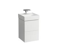 LAUFEN Kartell H4075080336401 44x60x45cm, 2 tiroirs, blanc mat