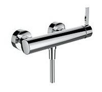 LAUFEN Kartell mitigeur de douche 331337004401 chromé , apparent, avec vis excentrique