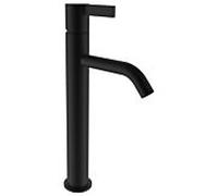 LAUFEN Kartell mitigeur lavabo H3113380811201 PVD, culot haut, bec fixe 125mm, sans robinet de vidange