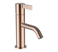 LAUFEN Kartell Mitigeur monocommande de lavabo, bec fixe, sans robinet de vidange, saillie 115 mm, H3113310821001, Couleur: Or rose