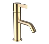Kartell laufen mitigeur de lavabo bec fixe 115mm sans vidage pvd doré - LAUFEN H3113310011001